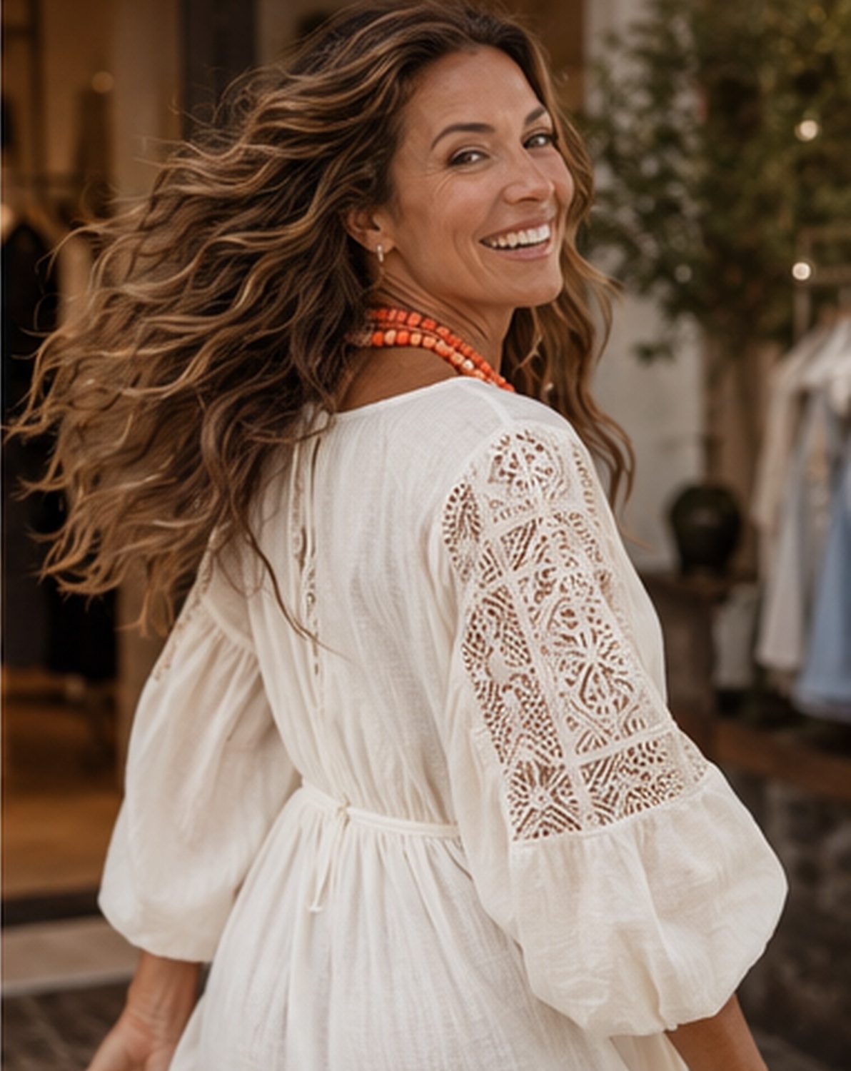 Embroidery and coral